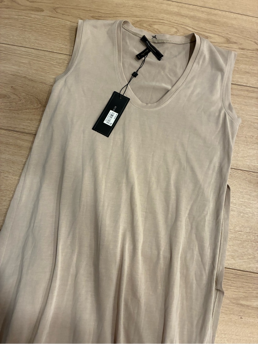 NWT BCBGMaxAzria Women’s Natallie Jersey High Low Asymmetrical Dress Size XXS
